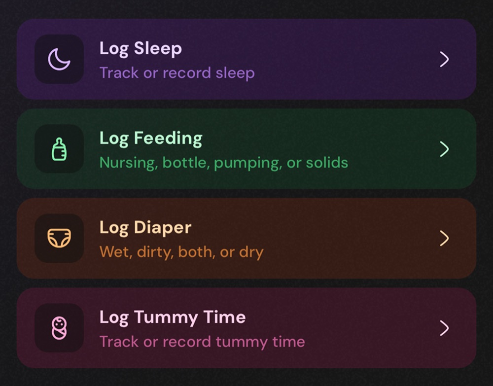 Choosing what to log in Pebby